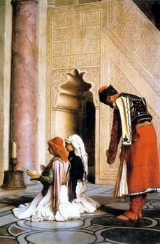 unknow artist Arab or Arabic people and life. Orientalism oil paintings  465